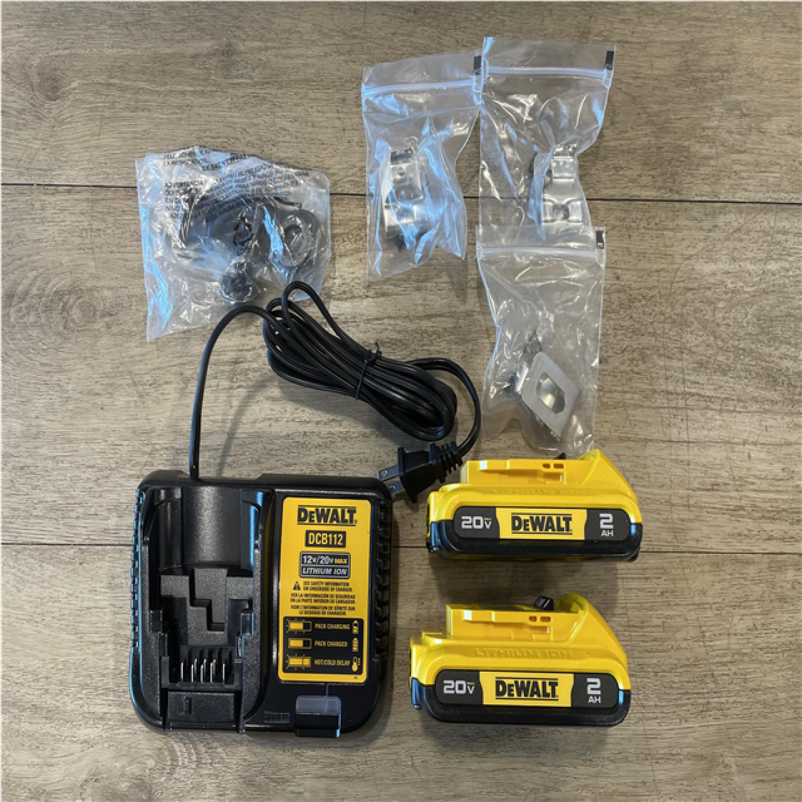 AS-IS DEWALT ATOMIC 20-Volt Lithium-Ion Cordless Brushless (4-Tool) Combo Kit