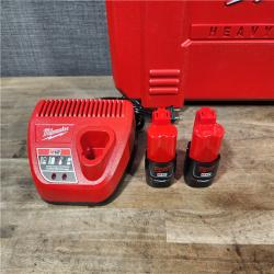 HOUSTON LOCATION - AS-IS M12 12-Volt Lithium-Ion Force Logic Cordless Press Tool Kit (3 Jaws Included) with Two 1.5 Ah Battery and Hard Case