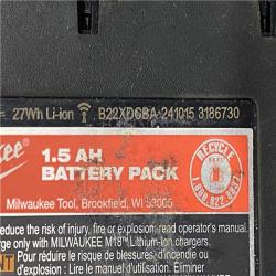 AS-IS Milwaukee 18V Cordless Brushed 2-Tool Drill/Driver and Impact Driver Kit