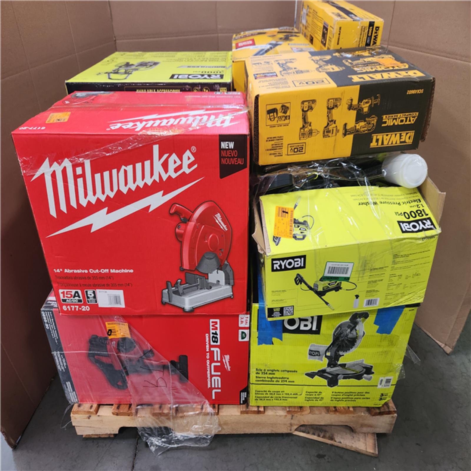 CALIFORNIA AS-IS TOOL PALLET