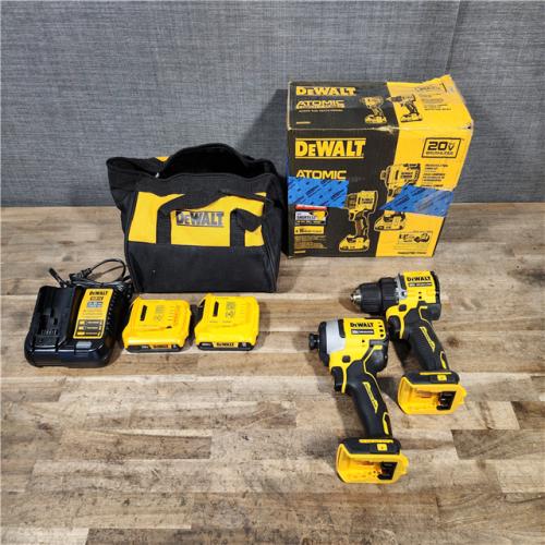 HOUSTON LOCATION - AS-IS DEWALT ATOMIC 20-Volt MAX Lithium-Ion Cordless Combo Kit