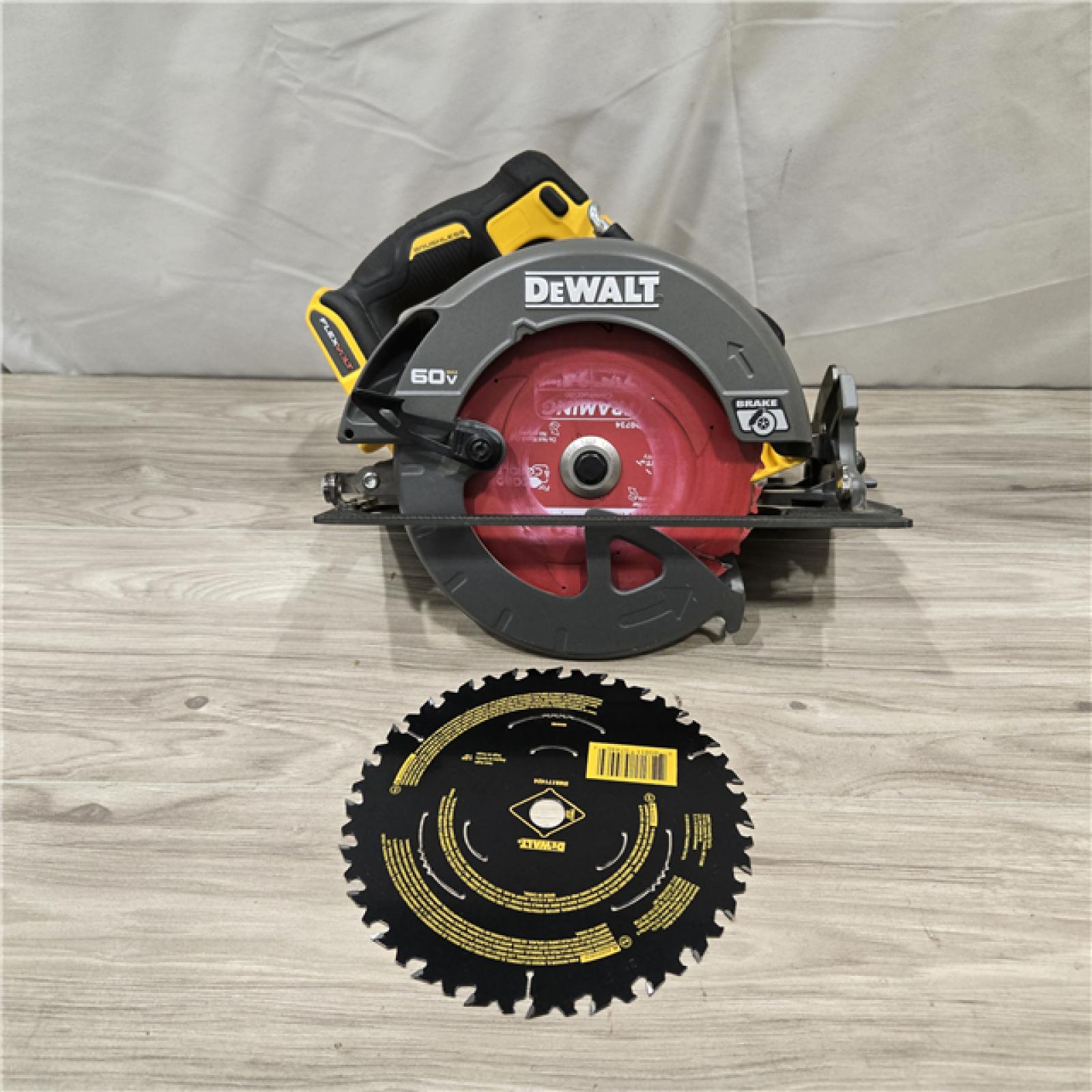 AS-IS DeWALT Flexvolt Max 7-1/4 60V Circular Saw (Tool Only)