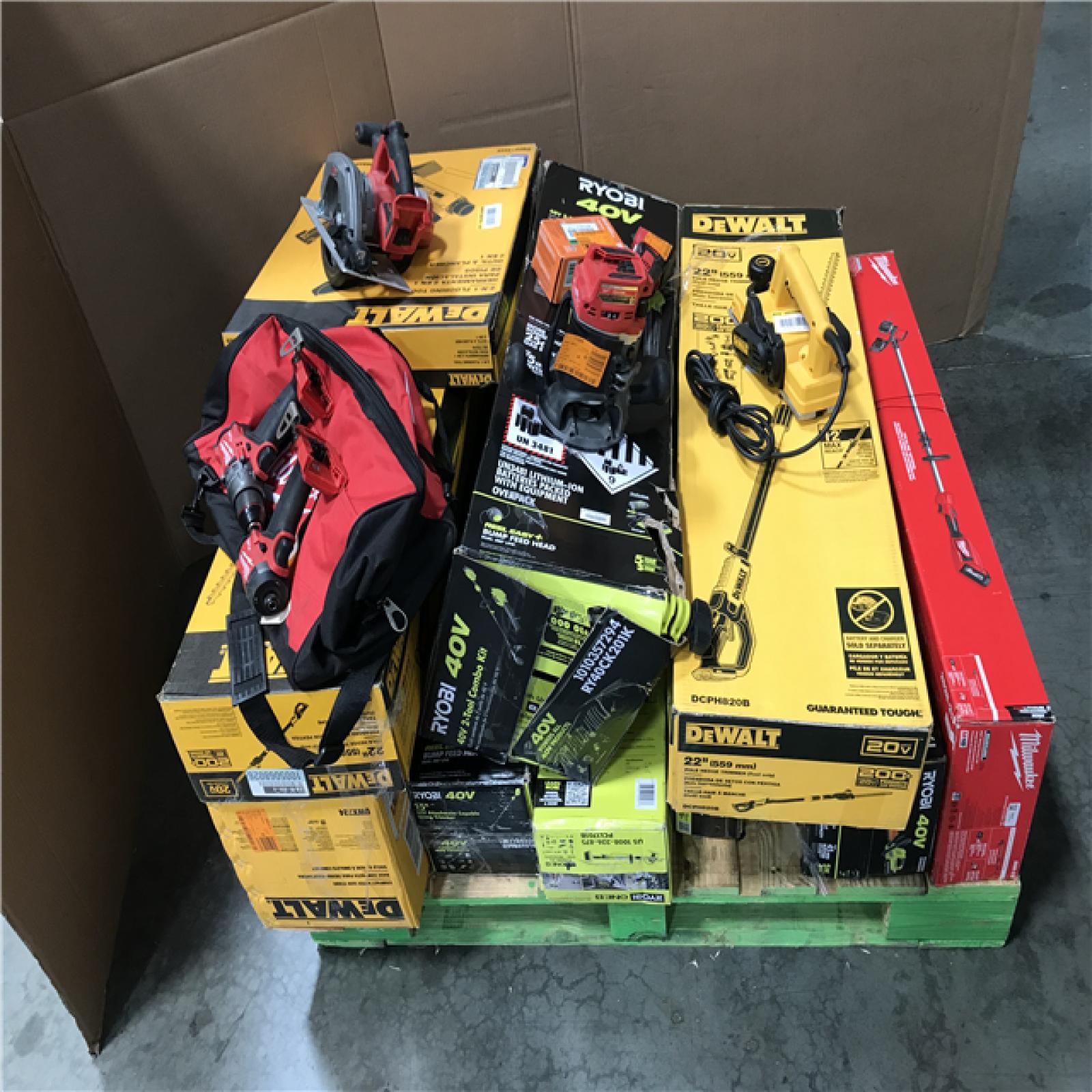 CALIFORNIA AS-IS TOOL PALLET