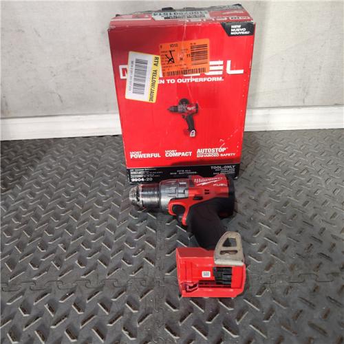 Houston location- AS-IS Milwaukee M18 FUEL  1/2 Hammer Drill Driver
