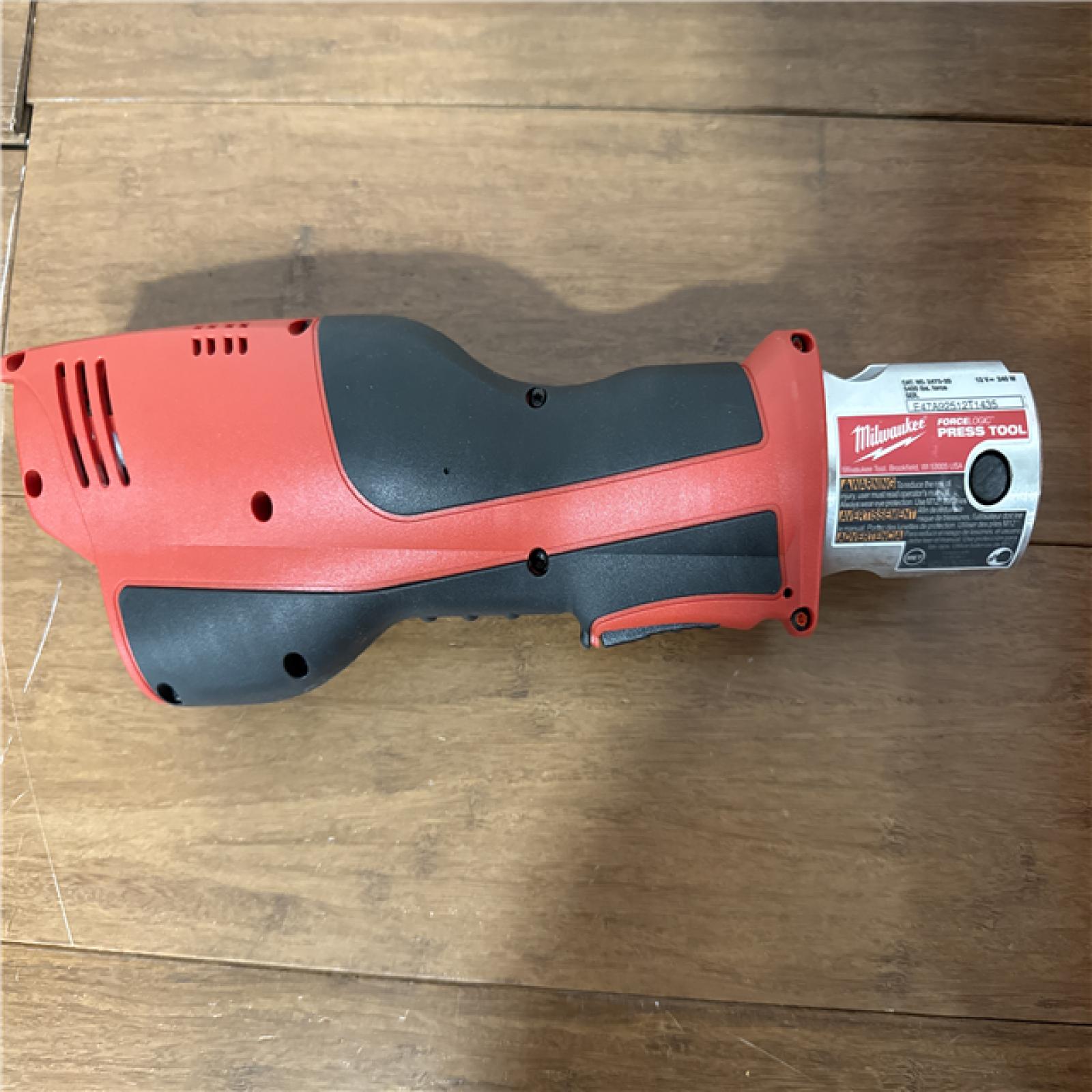 California AS-IS Milwaukee M12 Force Logic Press Tool Kit, Includes (2) Batteries, Charger & Hard Case