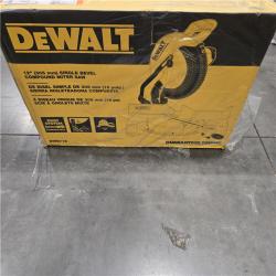 NEW! - DeWalt15 Amp Corded 12 in. Single Bevel Compound Miter Saw