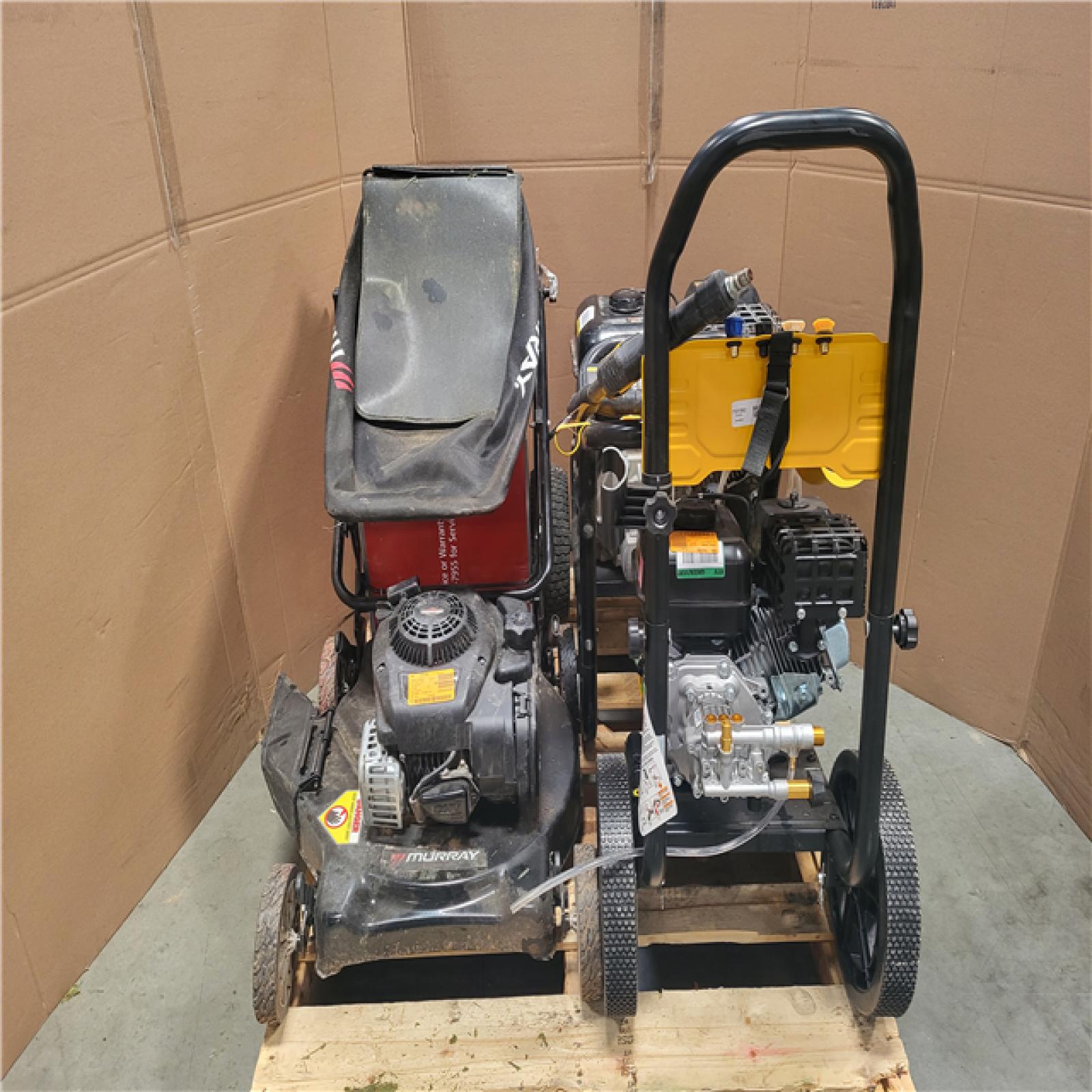 CALIFORNIA AS-IS OUTDOOR POWER EQUIPMENT