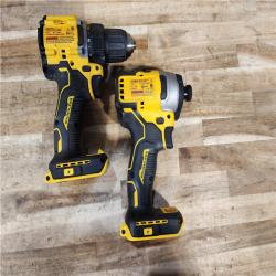 HOUSTON LOCATION - AS-IS DEWALT ATOMIC 20-Volt MAX Lithium-Ion Cordless Combo Kit