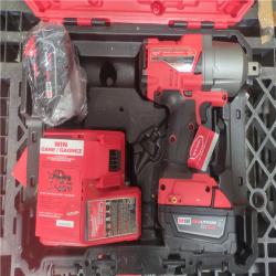 CALIFORNIA AS-IS M18 Fuel ONE-KEY 3/4 High Torque Impact Wrench Kit w/2 Batteries