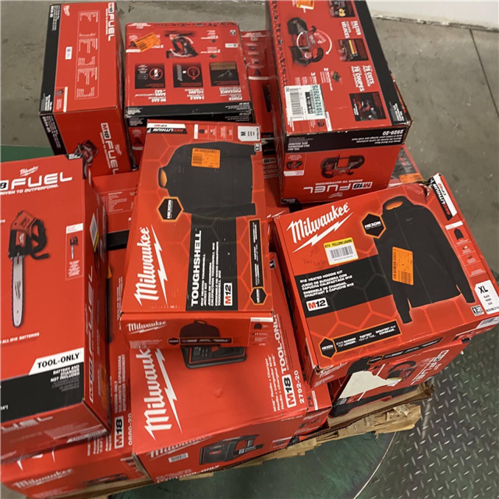 Dallas Location - As-Is MILWAUKEE Tool Pallet