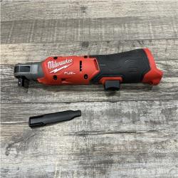 AS-IS Milwaukee FUEL 12V Lithium-Ion Compact 3/8 in. Cordless Ratchet (Tool-Only)
