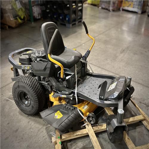 DALLAS LOCATION - AS-IS CUB CADET ZT1 42IP ZERO-TURN