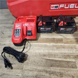 HOUSTON LOCATION - AS-IS Milwaukee M18 FUEL 18V Lithium-Ion Brushless Cordless Deep Cut Band Saw W/ (2) BATTERY & CHARGER