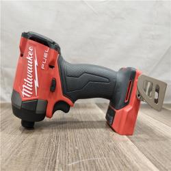 AS-IS- Milwaukee 18V Lithium-Ion Brushless Cordless 1/4 Hex Impact Driver (Tool-Only)