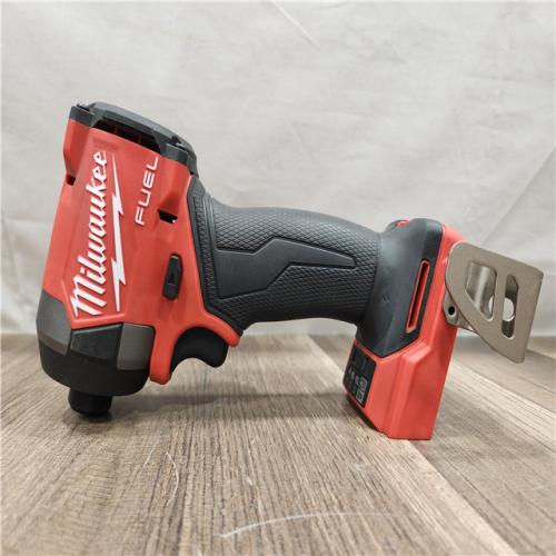 AS-IS- Milwaukee 18V Lithium-Ion Brushless Cordless 1/4 Hex Impact Driver (Tool-Only)