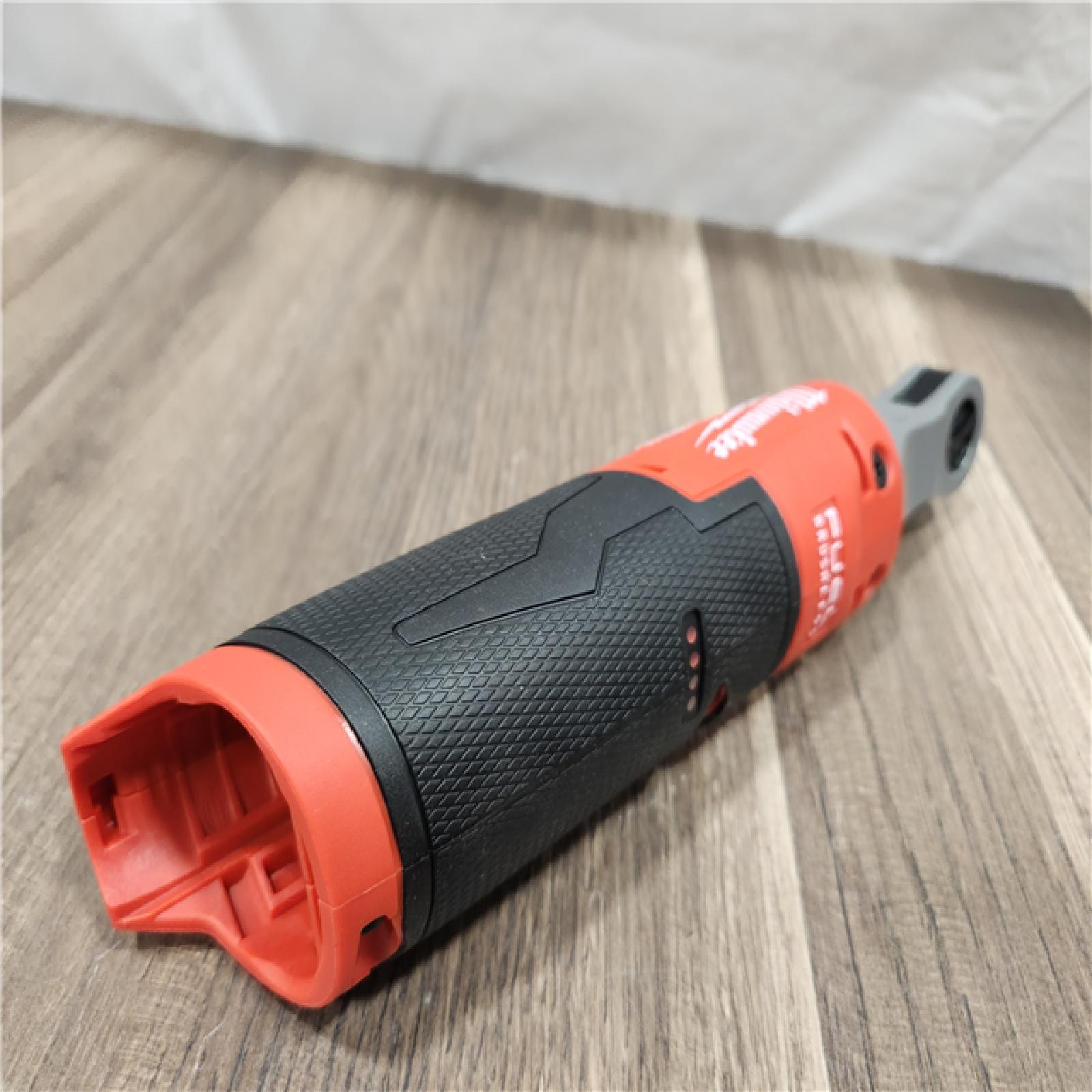 AS-IS- Milwaukee M12 FUEL Brushless Lithium-Ion 1/4 in. Cordless High Speed Ratchet (Tool Only)
