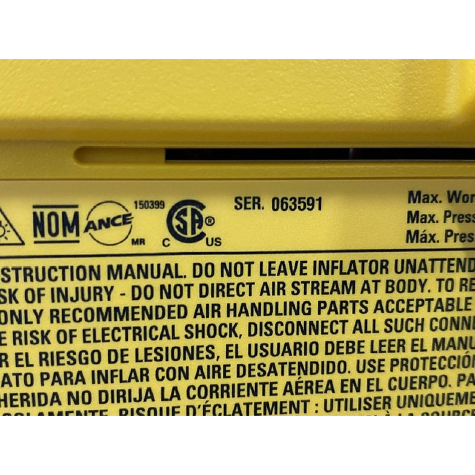 AS-IS DEWALT 20V MAX Cordless Electric Portable Inflator (Tool Only)