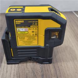 AS-IS Dewalt 165 ft. Red Self-Leveling 5-Spot & Horizontal Line Laser Level Kit w/ Case
