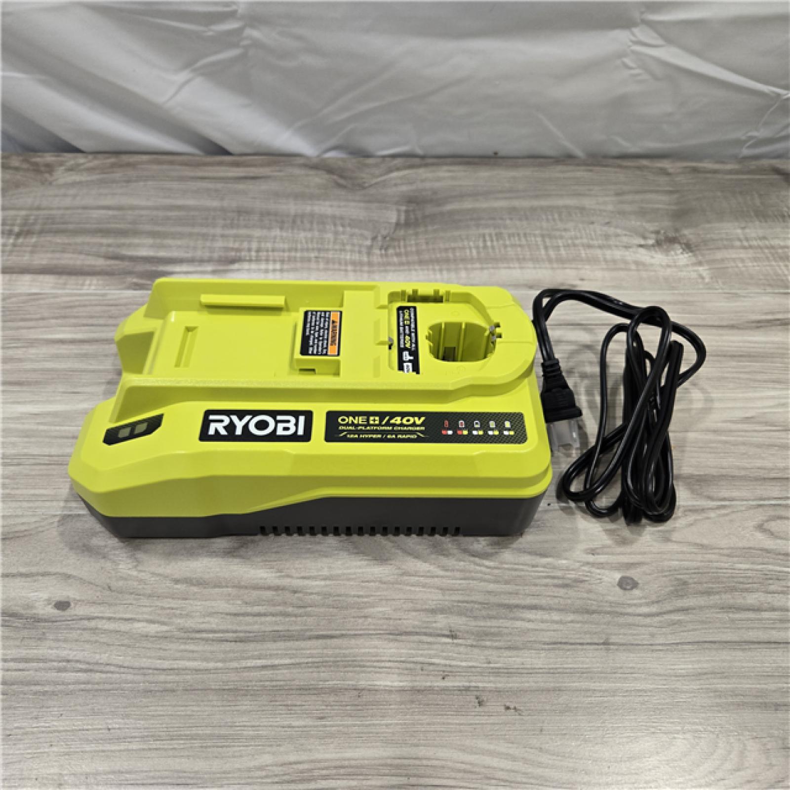 LIKE NEW! - RYOBI ONE+ 18V/40V Dual Platform Charger