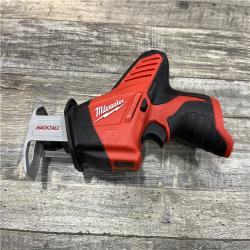 AS-IS Milwaukee 12V Lithium-Ion HACKZALL Cordless Reciprocating Saw Kit