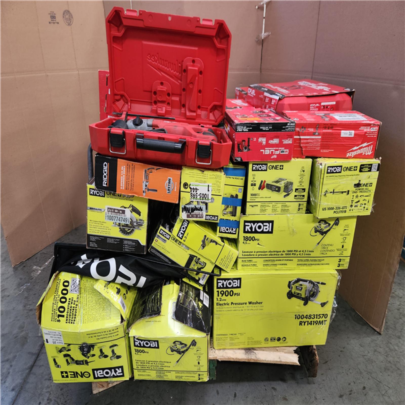 CALIFORNIA AS-IS TOOL PALLET