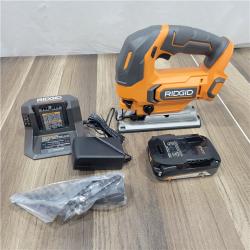 GOOD   RIDGID 18V Cordless Jig Saw Kit with 2.0 Ah Lithium-Ion Battery and Charger