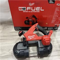 AS-IS Milwaukee FUEL 18V Lithium-Ion Brushless Cordless Compact Bandsaw (Tool-Only)
