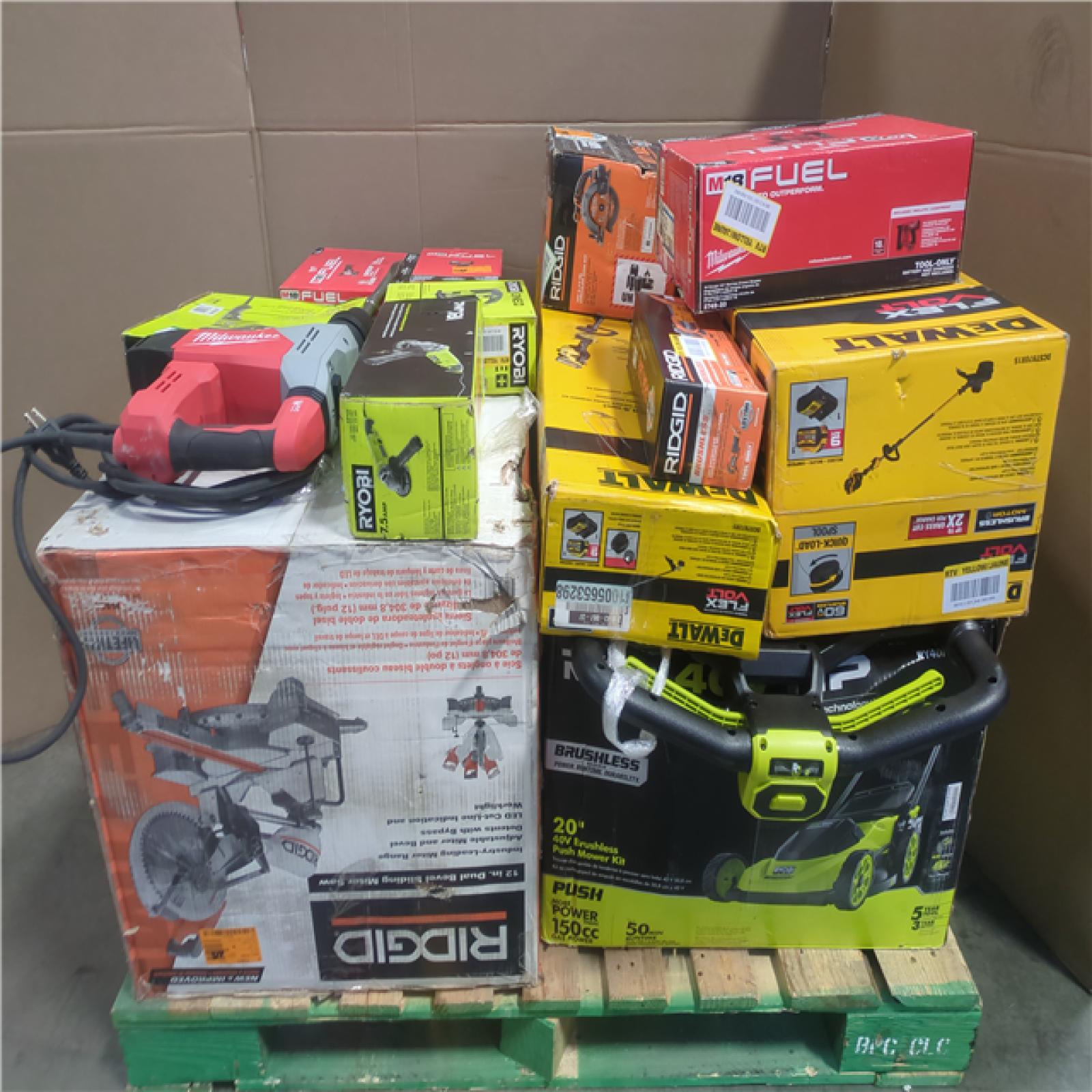 CALIFORNIA AS-IS TOOL PALLET