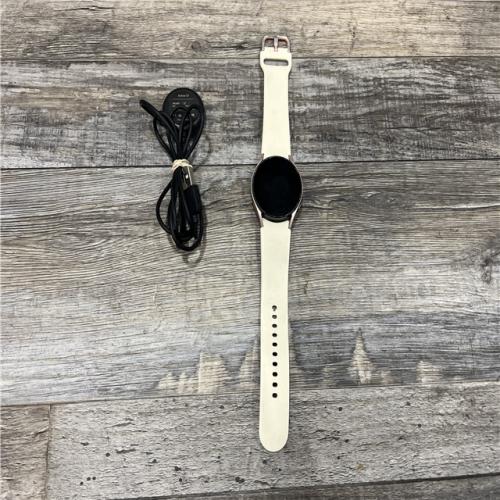 AS-IS Samsung Galaxy Watch4 (GPS) + Cellular 40mm Pink Gold Band