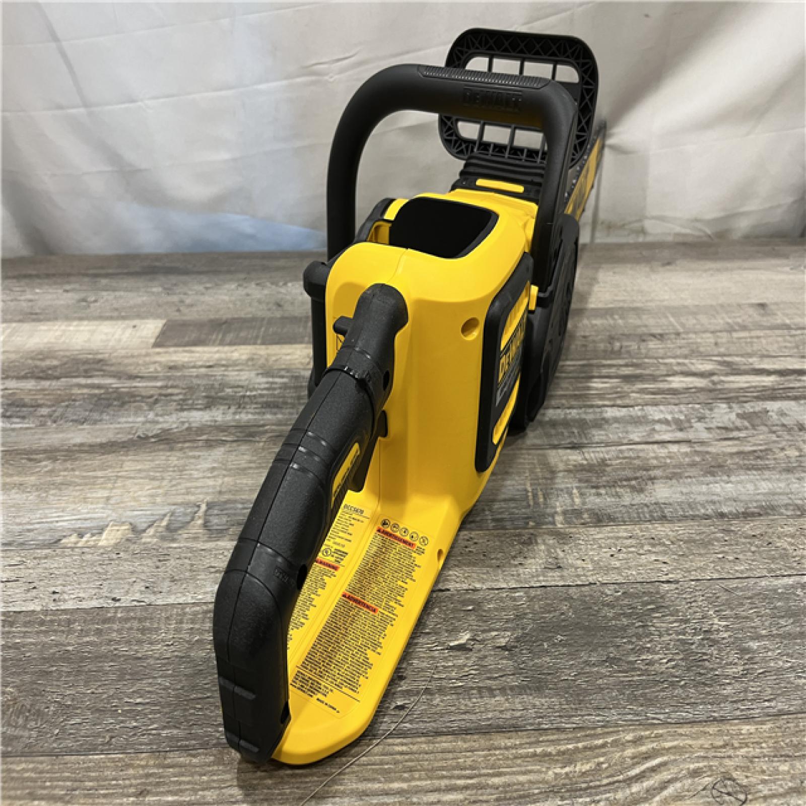 AS-IS DEWALT FLEXVOLT 60V MAX 16in. Brushless Cordless Chainsaw (Tool Only)