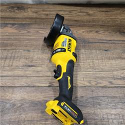 AS-IS DEWALT 60V MAX Cordless Brushless 4.5 in. to 6 in. Small Angle Grinder with Kickback Brake (Tool Only)