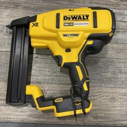 AS-IS DEWALT 20V MAX XR Lithium-Ion Cordless 18-Gauge Narrow Crown Stapler Kit