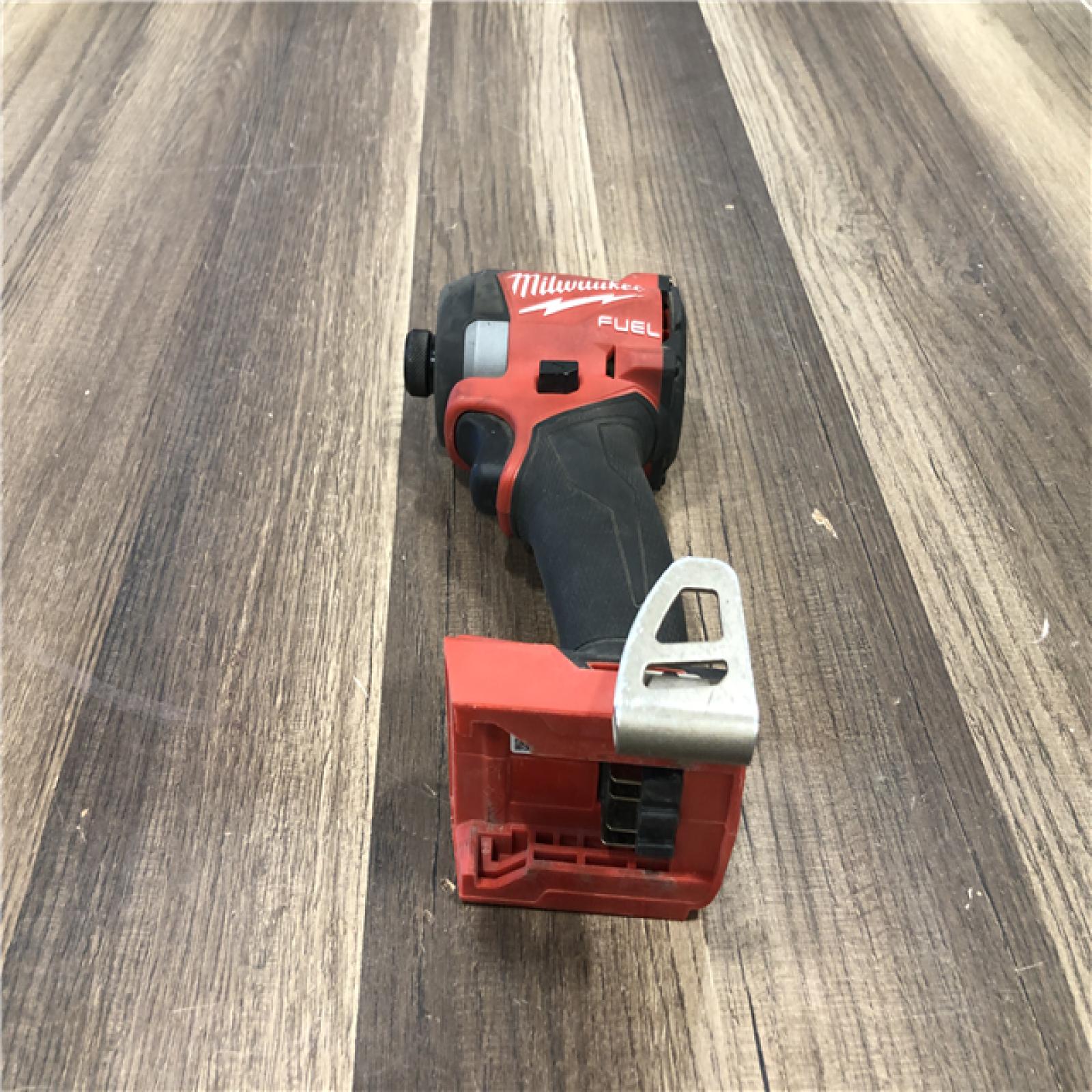 AS-IS Milwaukee FUEL 18V Lithium-Ion Brushless Cordless 1/4 in. Hex Impact Driver (Tool-Only)