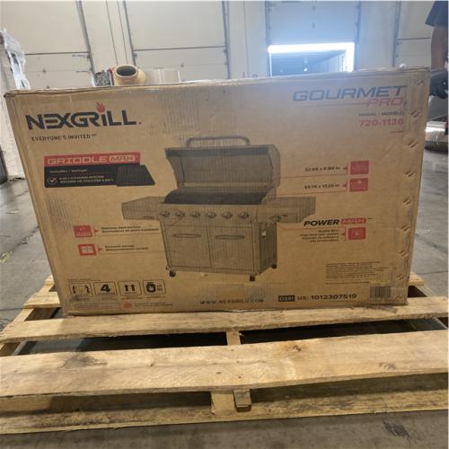 DALLAS LOCATION- Nexgrill Gourmet Pro 6-Burner Propane Gas Grill