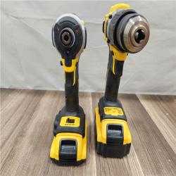 AS-IS- DeWalt 2-Tool Combo Kit W/ (2) BATTERY & CHARGER