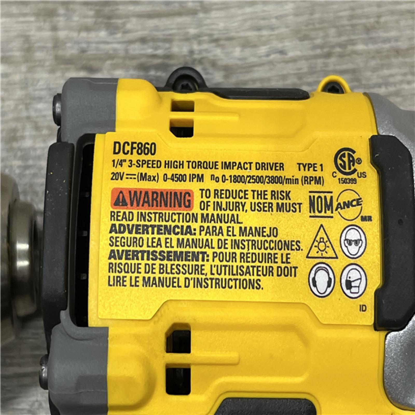 AS-IS DEWALT 20V XR Lithium-Ion Cordless 2-Tool Combo Kit