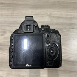 AS-IS Nikon D3100 DSLR camera AF-S DX NIKKOR 18-55mm f/3.5-5.6GII