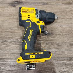 AS-IS DeWalt 20V MAX ATOMIC 20 V 1/2 in. Brushless Cordless Compact Drill Kit (Battery & Charger)