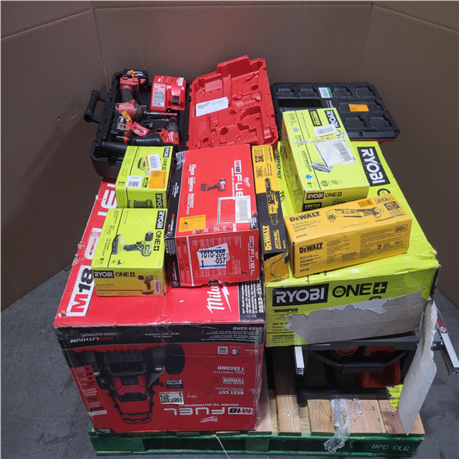 CALIFORNIA AS-IS TOOL PALLET