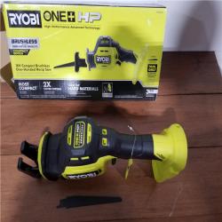 California NEW Ryobi One+ HP 18V Compact Brushless One-Handed Recip Saw (Tool Only)