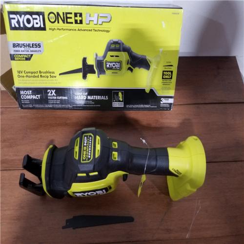 California NEW Ryobi One+ HP 18V Compact Brushless One-Handed Recip Saw (Tool Only)