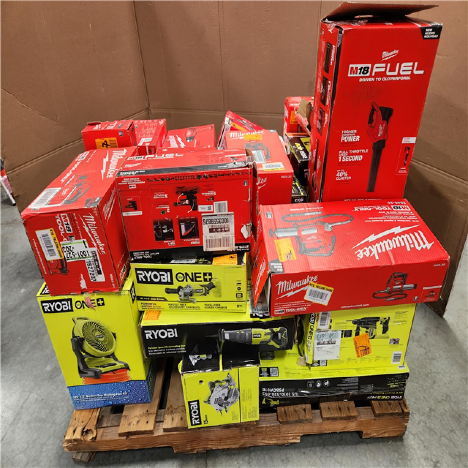 CALIFONIA  AS-IS TOOL PALLET