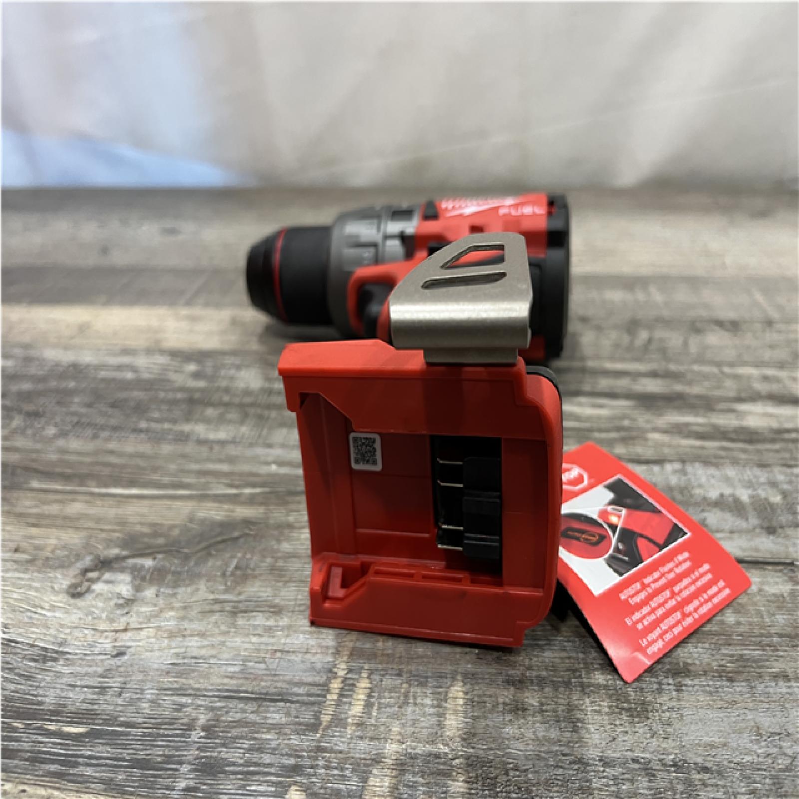 AS-IS Milwaukee FUEL 18V Lithium-Ion Brushless Cordless 1/2 in. Hammer Drill/Driver (Tool-Only)