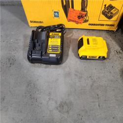 HOUSTON LOCATION - AS-IS DeWalt DCN660D1 20V 16 Gauge Cordless Angled Finish Nailer Kit W/ 2Ah Battery