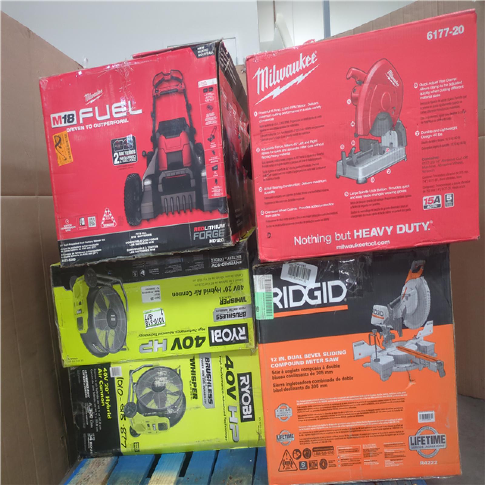 CALIFORNIA AS-IS TOOL PALLET