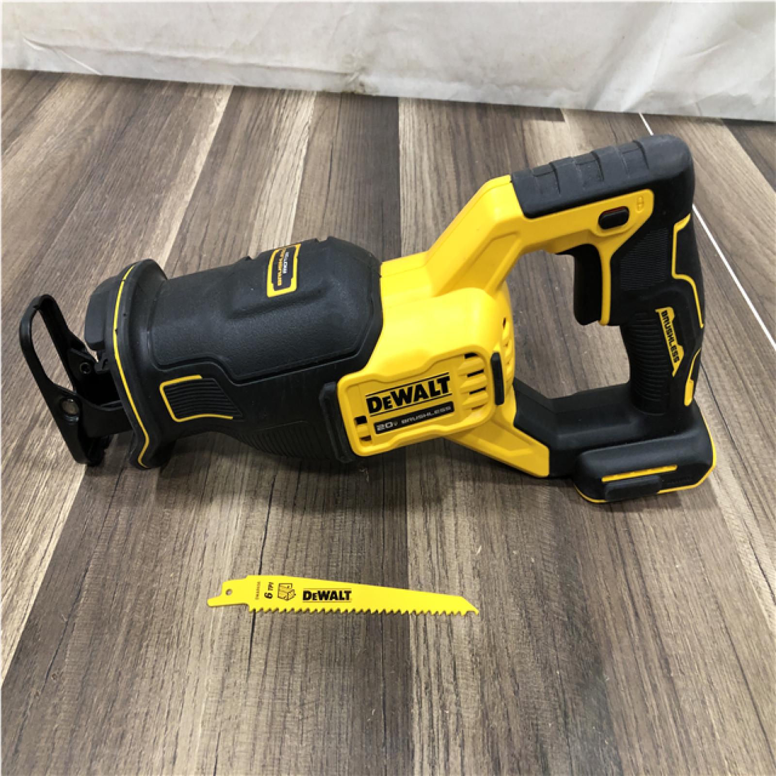 AS-IS DEWALT 20V MAX Cordless Brushless Reciprocating Saw (Tool Only)
