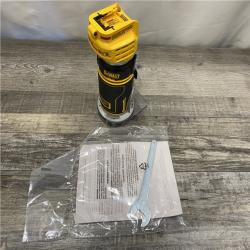 AS-IS DEWALT 20V MAX XR Cordless Brushless Fixed Base Compact Router (Tool Only)