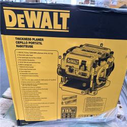 California NEW DeWalt 13 Thickness Planer (Tool Only)
