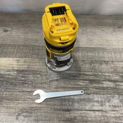 AS-IS DEWALT 20V MAX XR Cordless Brushless Fixed Base Compact Router (Tool Only)