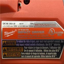 AS-IS Milwaukee FUEL 18V Lithium-Ion Brushless Cordless Hammer Drill and Impact Driver Combo Kit